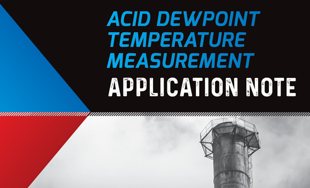 アプリケーションノート - 酸露点温度測定