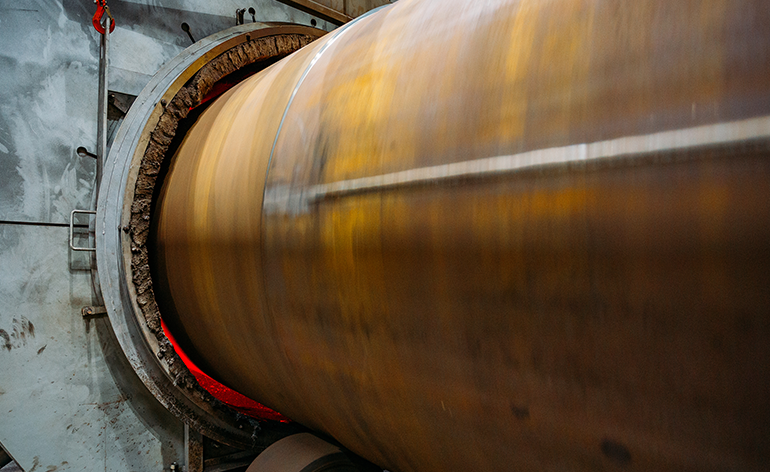 How to Take Temperature Measurements Inside a Cement Kiln