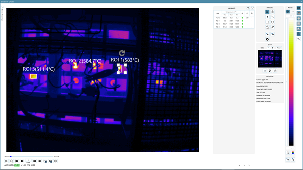 Glass Furnace Monitoring