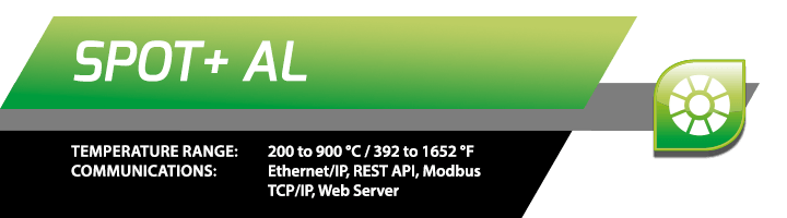 SPOT AL - アルミニウムの製造および加工ア プリケーション高温計 