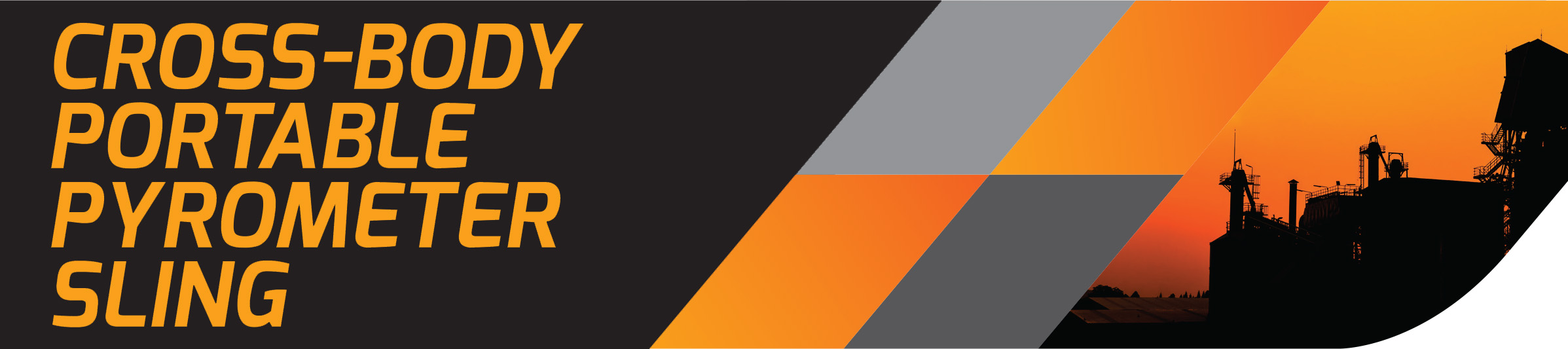 Cyclops Lクロスボディポータブル放射温度計スリング